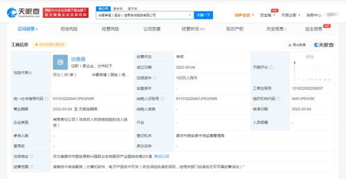 華夏幸福成立信息技術咨詢新公司，天眼查揭示業務拓展新動向